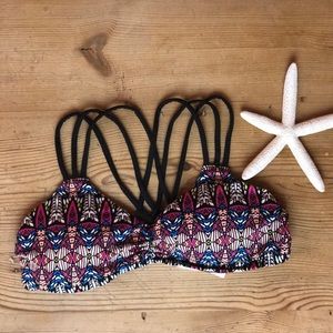 Abercrombie & Fitch Multicolored Bikini Top